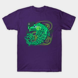 Fantasy green dragon T-Shirt